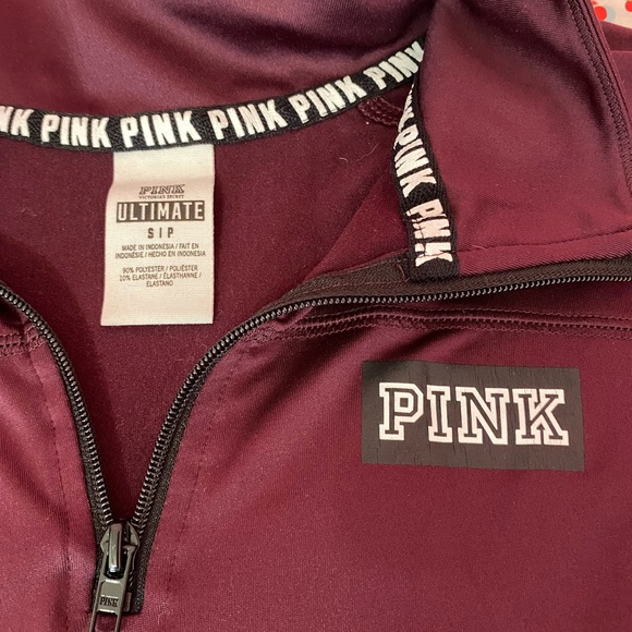 Victoria’s Secret PINK Ultimate Pullover Half Zip Size Small - Picture 2 of 3